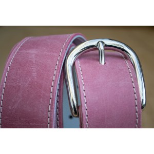 CEINTURE CUIR PIVOINE| La jean